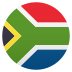 🇿🇦 flag: South Africa display on JoyPixels